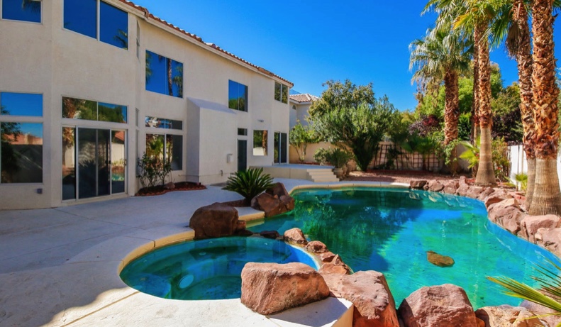 Las Vegas home with swimming pool